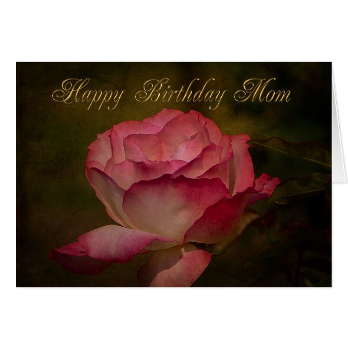 Happy Birthday Mom Greeting Card