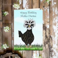 Happy Birthday Mother Clucker Funny Chicken