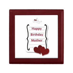 Happy Birthday Mother Love Notes Cards and Gifts Gift Box
