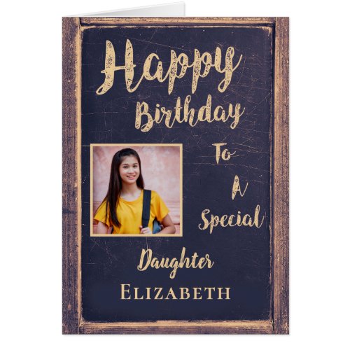 Happy Birthday Mother To Daughter Card