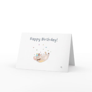 Happy Birthday Mouse Card