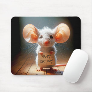 Happy Birthday Mouse Mouse Pad