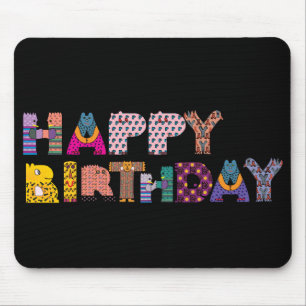 Happy Birthday Mouse Pad