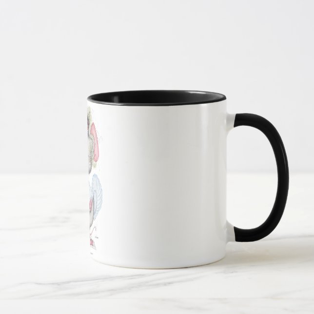 Happy Birthday Mr. President 325 ml  Ringer Mug (Right)