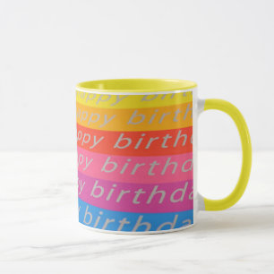 Happy Birthday Mug