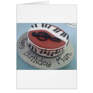 Happy birthday mum cake cards