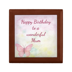 Happy Birthday Mum Jewelry Box