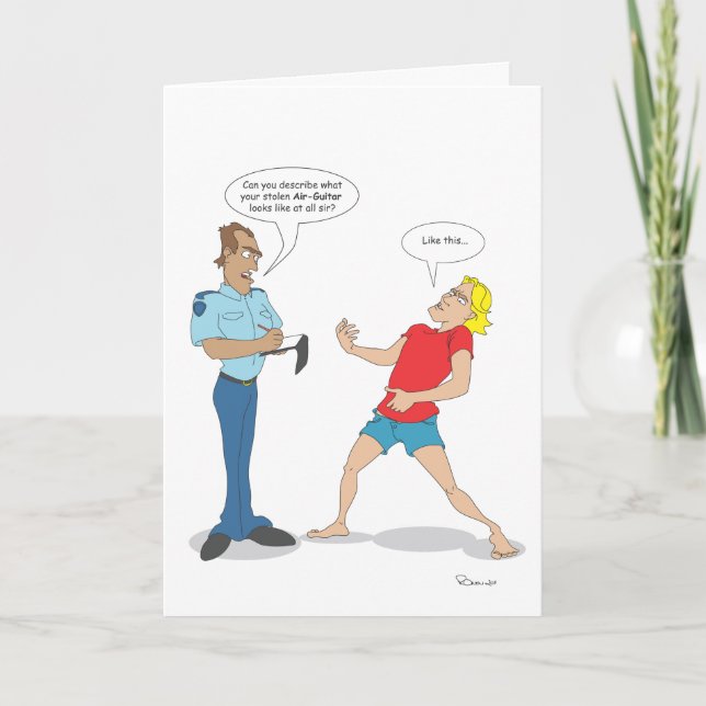 Happy Birthday Music Maestro Card (Front)