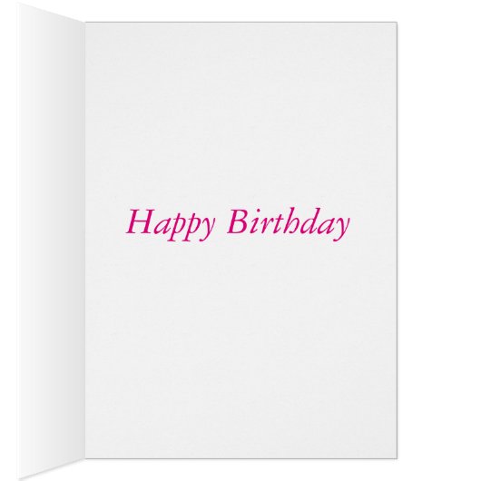 Happy Birthday My Friend (Inside (Right))