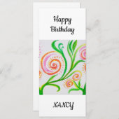 Happy birthday Nancy (Front/Back)