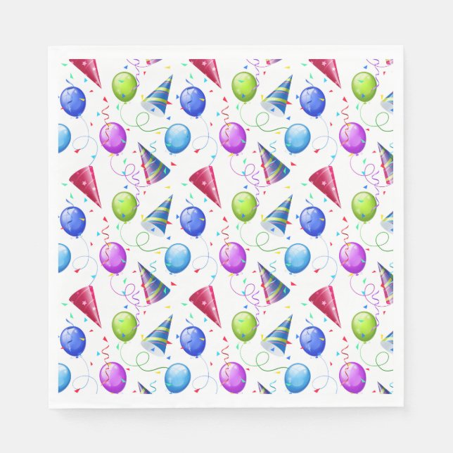 Happy Birthday  Napkins (Front)