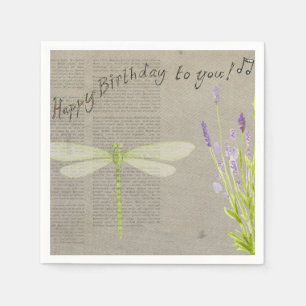 Happy Birthday Napkins