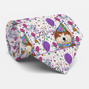 HAPPY BIRTHDAY NECK TIE