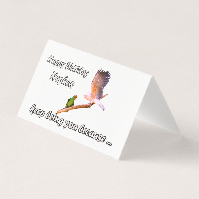 Happy Birthday Nephew (Front)