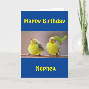 HAPPY BIRTHDAY "NEPHEW" CARD