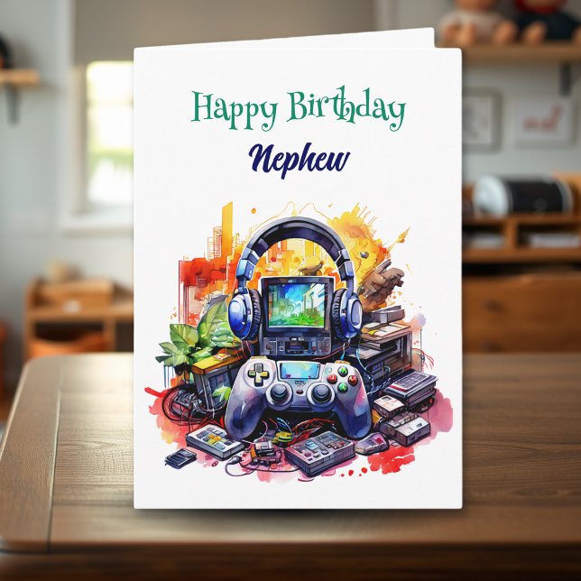 Happy Birthday Nephew | Video Game Themed Card (Creator Uploaded)