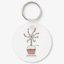 Happy Birthday Neuron Cupcake Keychain