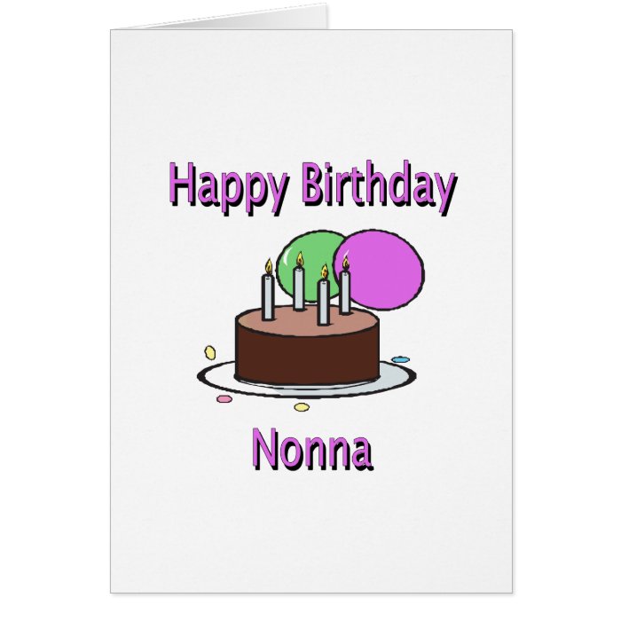 Happy Birthday Nonna Italian Grandma Birthday Desi Cards
