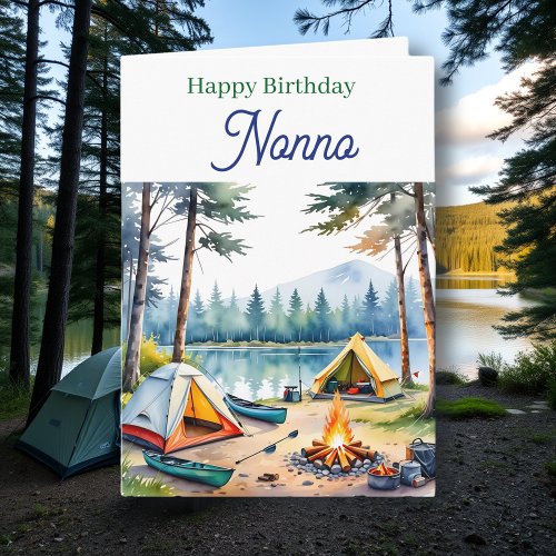 Happy Birthday Nonno | Campsite Poem
