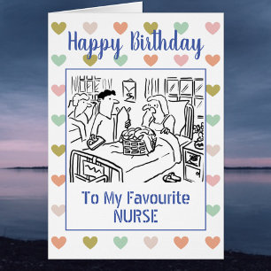 Happy Birthday Nurse Cards