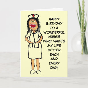 Nurse Birthday Cards | Zazzle