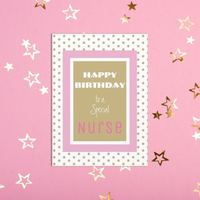 Happy Birthday Nurse greeting card (Creator Uploaded)