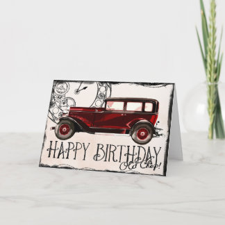 Happy Birthday Old Chap Card