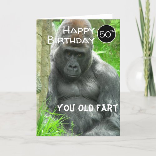 Happy Birthday Old Fart Card