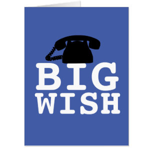 HAPPY BIRTHDAY OLD SCHOOL ROTARY PHONE GIANT Card