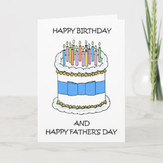 Happy Birthday on Father's Day Card