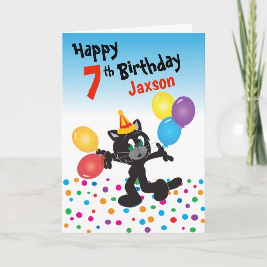 Happy Birthday | One Cool Cat Card | Zazzle.com