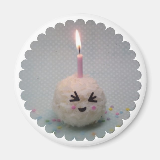 Happy Birthday Onigiri - Magnet (Front)