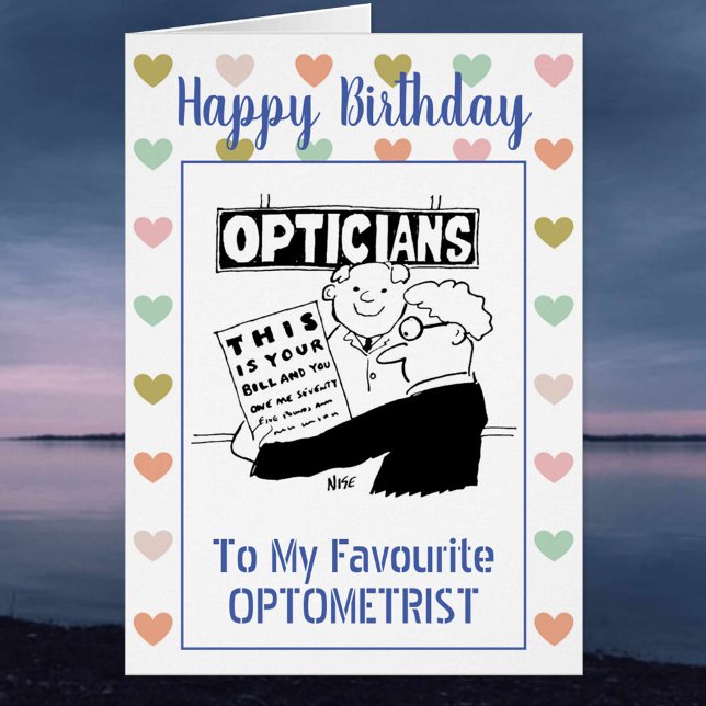 Happy Birthday Optometrist Cards (Creator Uploaded)