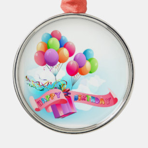 Happy birthday ornament