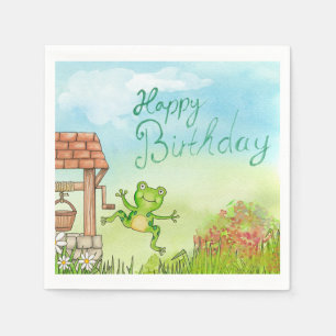 Happy Birthday Paper Napkins