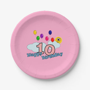 Happy Birthday Paper Plates
