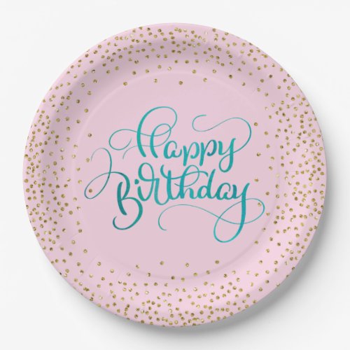 Happy Birthday Paper Plates