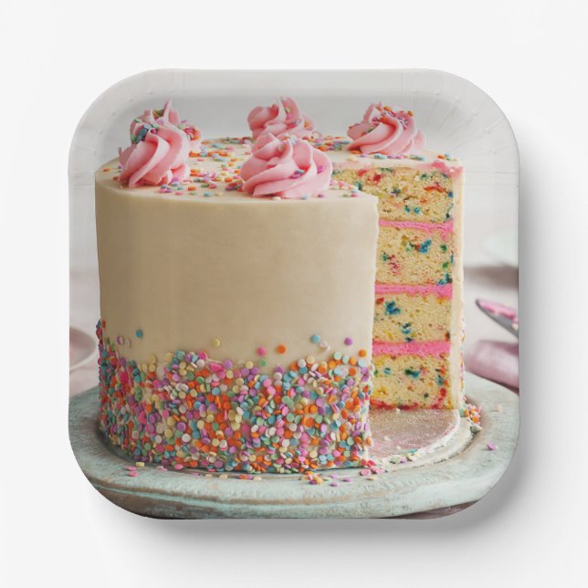 HAPPY BIRTHDAY!!! PAPER PLATES (Front)