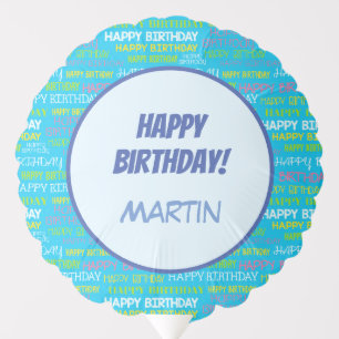 Happy Birthday Party Accessory Balloon