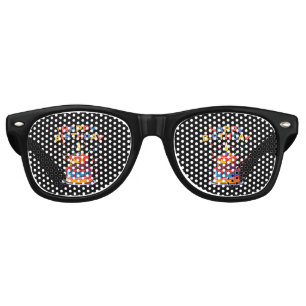 Happy Birthday Party Theme Supplies Party Retro Sunglasses