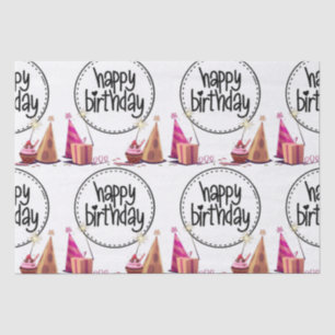 Happy Birthday Party Tissue Paper