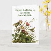 Happy Birthday PASTOR's Wife- AB Card | Zazzle