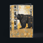 Happy Birthday Pawsatively Wondeful Dad Thank You Card<br><div class="desc">Beautiful and funny Birthday Card for dad,  especially outdoors and nature lovers.

Customize the inside message for your paws-atively awesome dad,  stepdad,  brother,  friend,  coworker or grandpa.</div>