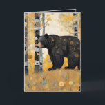 Happy Birthday Pawsatively Wondeful Dad Thank You Card<br><div class="desc">Beautiful and funny Birthday Card for dad,  especially outdoors and nature lovers.

Customize the inside message for your paws-atively awesome dad,  stepdad,  brother,  friend,  coworker or grandpa.</div>