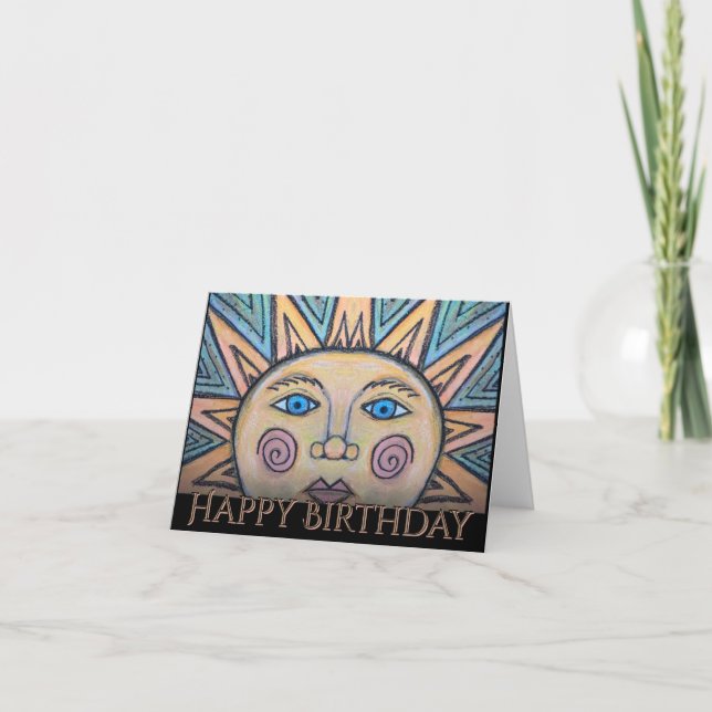 Happy Birthday Peace Card (Front)