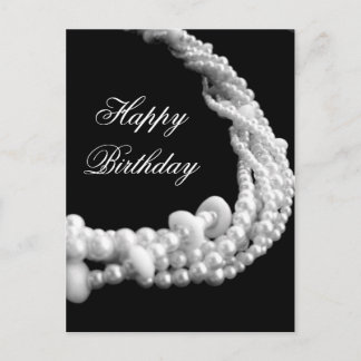 Happy Birthday Pearl Postcard