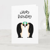 Happy Birthday Penguin Card 