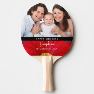 Happy Birthday Ping Pong Table Tennis Paddles Zazzle