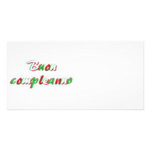 Happy Birthday photo card