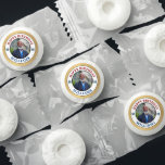 Happy Birthday Photo Gold 50th Fifty Personalize  Life Saver® Mints<br><div class="desc">Happy Birthday Photo Gold 50th Fifty Personalize Candy Favors is great to add to your birthday celebration. Also give candy favors for their birthday as a surprise. Personalize it with the photo,  name and age.</div>